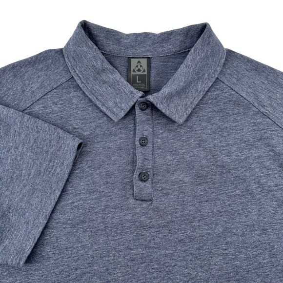Magpul Other - Magpul Ind Corp Mens Large MAG751 Heather Blue Short Sleeve Tactical Polo Shirt